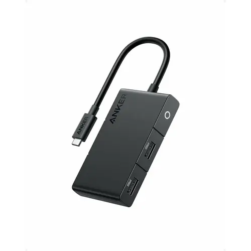 Hub Anker 332 USB-C 5-in-1,4K HDMI, 5Gbps USB-C, 2xUSB-A, Power Delivery 100W (Negru)
