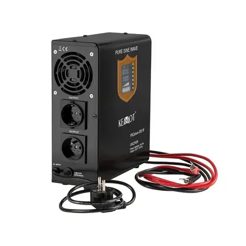 UPS pentru centrale termice Kemot URZ3408, 300 W, afisaj led