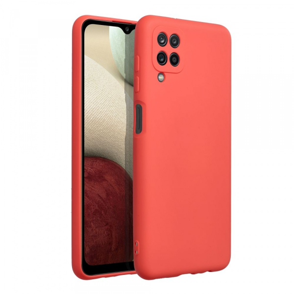 Husa pentru Samsung Galaxy A12 A125 / M12 M127 / A12 Nacho A127, OEM, Silicone, Rosie