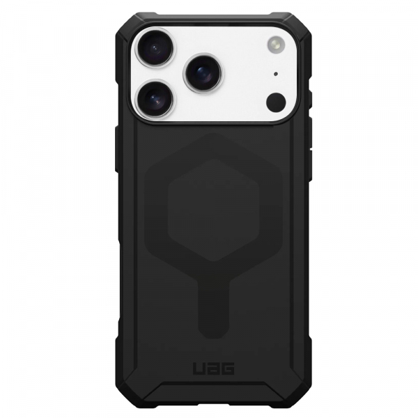 Husa MagSafe pentru Apple iPhone 17 Pro Max, Urban Armor Gear, Essential Armor, Neagra