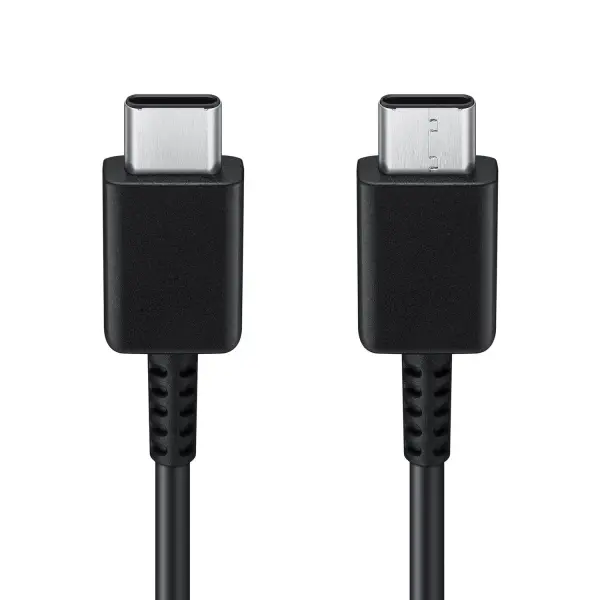 Cablu Date si Incarcare USB-C - USB-C Samsung EP-DA705, 25W, 1m, Negru EP-DA705BBEGWW