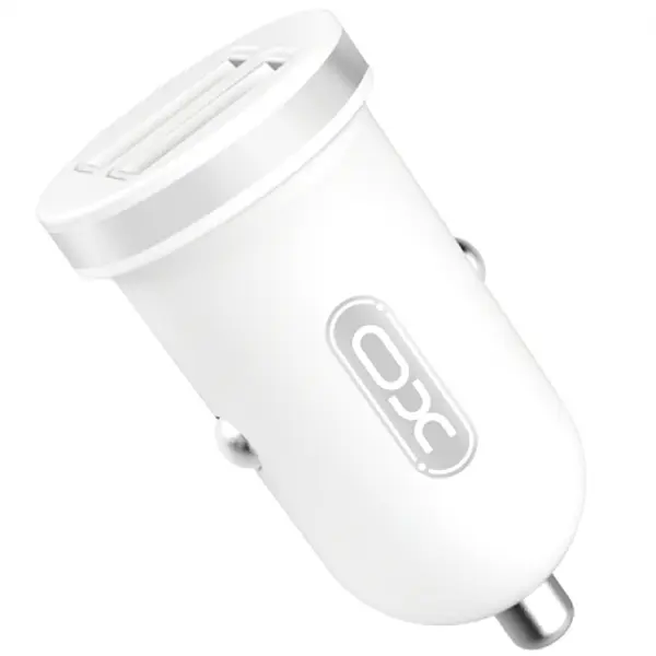 Incarcator Auto XO Design CC-18, 10.5W, 2.1A, 2 x USB-A, Alb