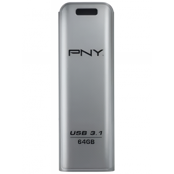 Memorie Externa USB-A 3.1 PNY Elite Steel, 64Gb FFD64GESTEEL31G-EF