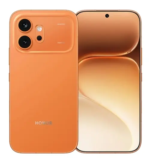 Telefon Mobil Honor 600, Procesor Qualcomm SM7750-AB Snapdragon 7 Gen 4 Octa-Core, AMOLED Touchscreen 6.57inch, 8GB RAM, 256GB Flash, Camera Duala 200 + 12 MP, Wi-Fi, 5G, Dual Sim, Android (Portocaliu)