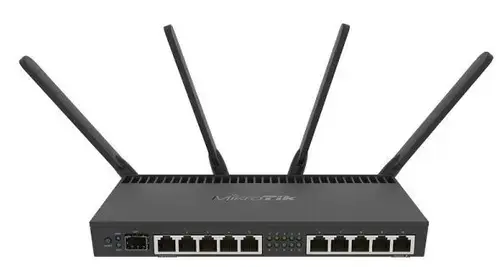Router Wireless MikrotiK RB4011IGS+5HACQ2HND-IN