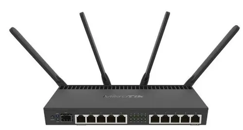 Router Wireless MikrotiK RB4011IGS+5HACQ2HND-IN