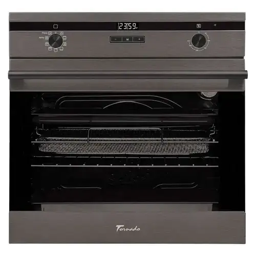 Cuptor incorporabil Tornado ECLIPSE, 73 L, 9 Functii, Timer (Dark inox)