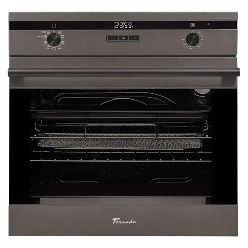Cuptor incorporabil Tornado ECLIPSE, 73 L, 9 Functii, Timer (Dark inox)