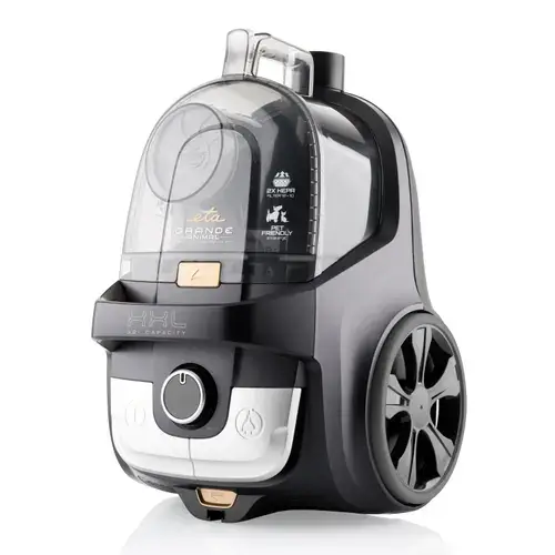 Aspirator fara sac de praf ETA ETA222390000, Rezervor de 3,2 l, Cablu lung de 9 metri (Negru)