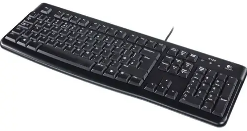 Tastatura Logitech K120, USB, Layout UK (Negru)