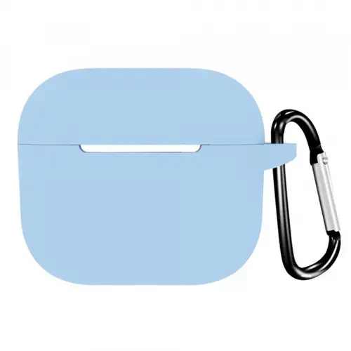 Husa Techsuit Silicone Case pentru Apple AirPods 4 (Albastru deschis)