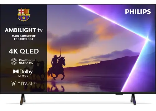 Televizor QLED Philips 139 cm (55inch) 55PUS8510/12, Ultra HD 4K, Smart TV, Ambilight TV, WiFi
