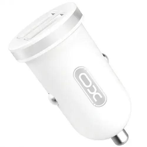 Incarcator Auto XO Design CC-18, 10.5W, 2.1A, 2 x USB-A (Alb)