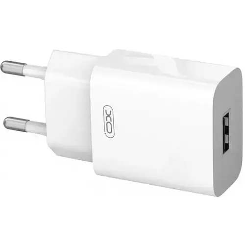 Incarcator Retea XO Design L99, 12W, 2.4A, 1 x USB-A (Alb)