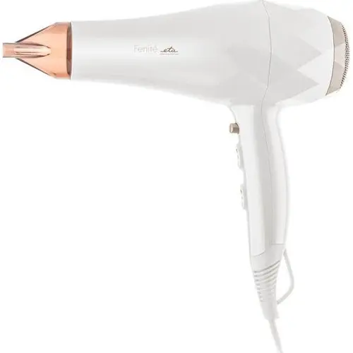 Uscator de par model Fenite, ETA, 2200 W, Ionizare, 2 Viteze (Alb)