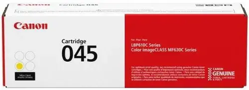 Toner Canon CRG045Y, acoperire 1300 pagini (Galben)
