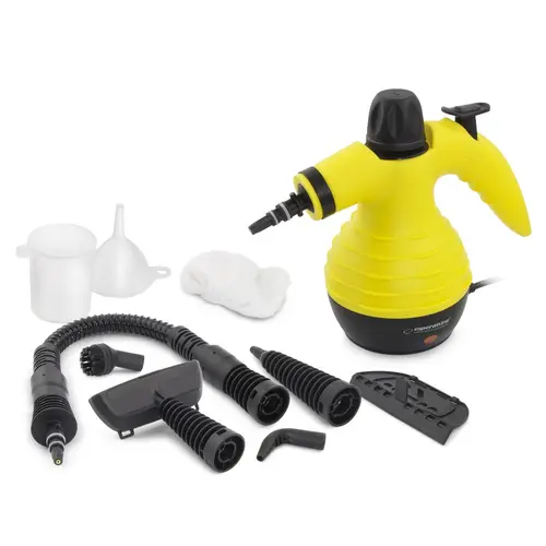 Aparat de curatare cu abur Esperanza EHS001, 1050 W (Galben/Negru)