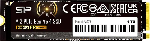 SSD Silicon Power US75, 1TB, M.2 2280, PCI Express 4.0 x4 , NVMe 1.4