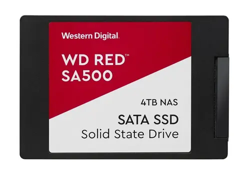SSD Western Digital Red SA500, 4TB, SATA-III, NAS 3D NAND, 2.5inch
