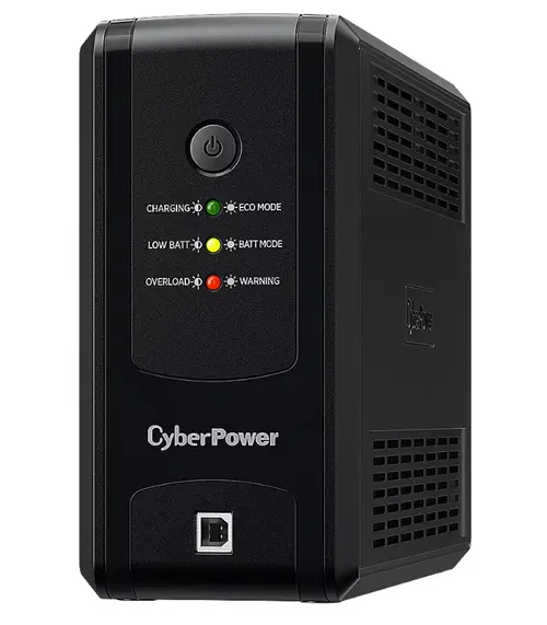 UPS Cyberpower UT850EG, line-interactive 850VA425W, Tehnologie GreenPower UPS™, Iesiri 3 x Schuko