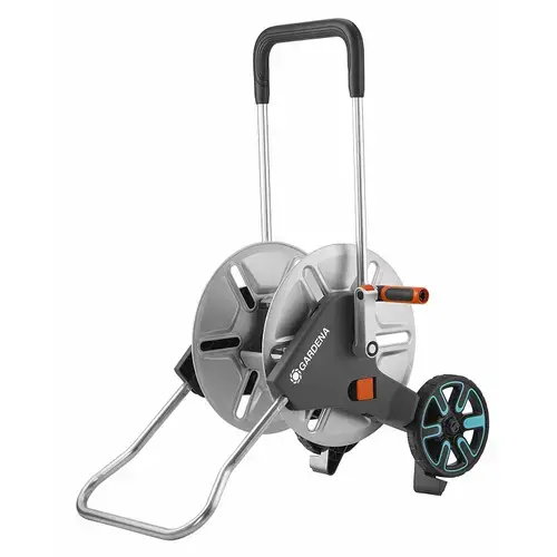 Carucior metalic pentru furtun Gardena AquaRoll M, 18541