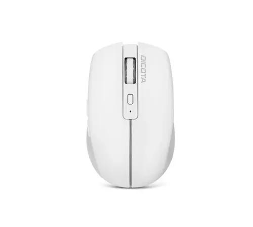 Mouse Dicota D32044, Wireless 2.4GHz, Bluetooth, USB (Alb)