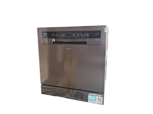 ​Masina de spalat vase compacta Candy RapidÓ CP 8F9FFA, 8 seturi, 8 programe, Clasa F, Wi-Fi, Express, Maxi-Ladle (Antracit​)