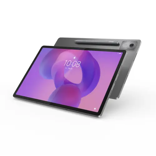 Tableta Lenovo Idea Tab Pro TB373FU, Procesor MediaTek Dimensity 8300, Ecran 3K LTPS Anti-Glare 12.7inch, 8GB RAM, 256GB Flash, 13MP, Wi-Fi, Bluetooth, GPS, Android 14 + Lenovo Tab Pen Plus (Gri)