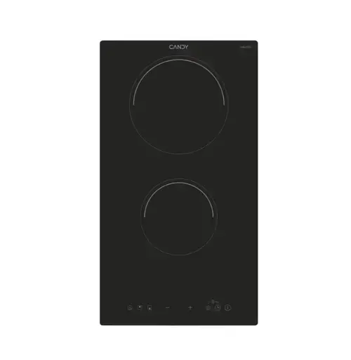 Plita incorporabila CANDY Idea CID 30/1, Inductie, 2 zone de gatit, Control touch, hOn (Negru)