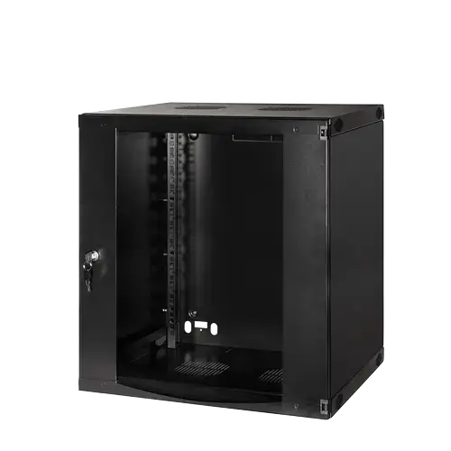 Cabinet metalic 19 inch Logilink 12U W12F64B, otel 1.2mm, sarcina maxima 30Kg, Negru
