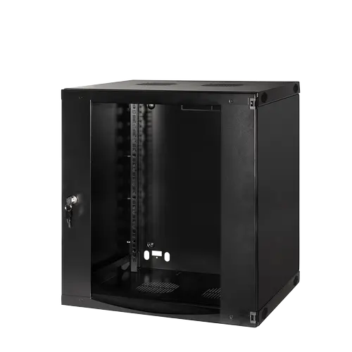 Cabinet metalic 19 inch Logilink 12U W12F64B, otel 1.2mm, sarcina maxima 30Kg, Negru