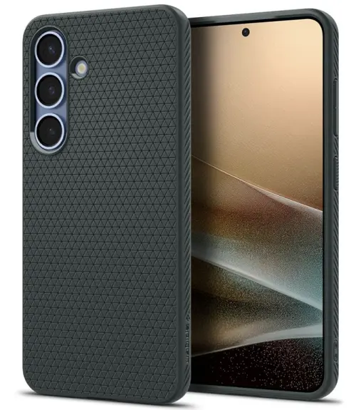 Husa pentru Samsung Galaxy S25 S931, Spigen ACS09001, Liquid Air, Verde