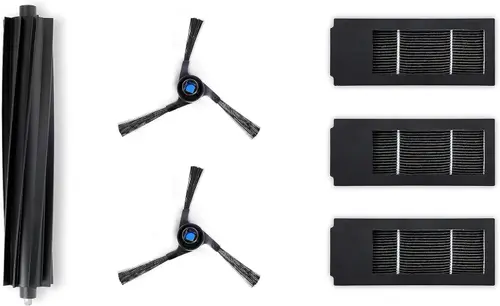 Set de accesorii Ecovacs DKT060099 pentru DEEBOT X2 Omni, Perie principala, Set perii laterale, 3 filtre