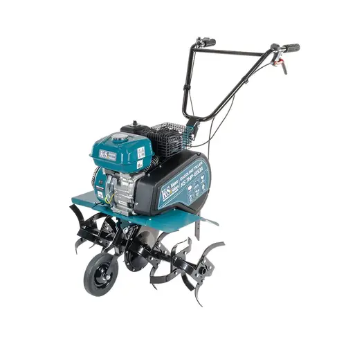 Motocultor compact Könner & Söhnen KS 7HP-850A,7 CP,212 cc, benzina, latime de lucru ≤80 cm, adancime ≤ 31 cm, viteze 1, transmisie curea, lant,maner reglabil vertical,freze la pachet + roata de transport
