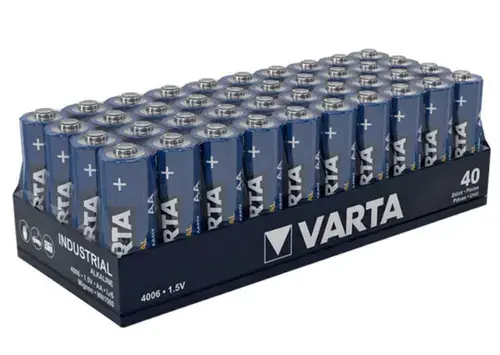 Set 40 baterii Varta 04006211354-40P, AA
