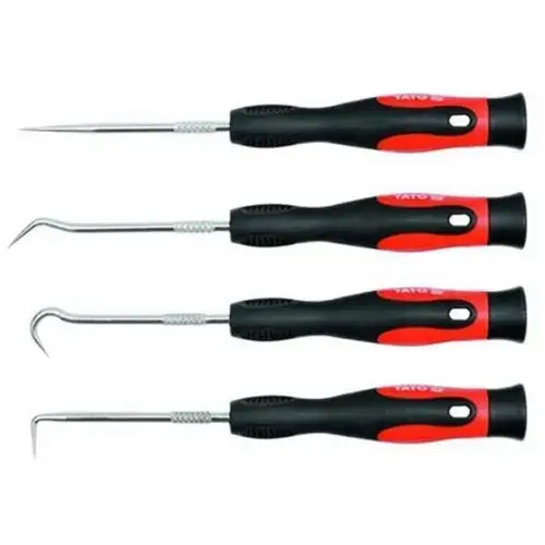 Set Carlige cu Maner, 4 piese Yato YT-0843