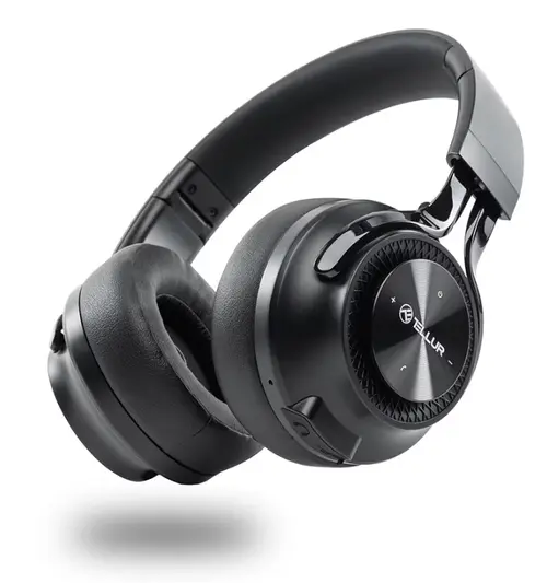 Casti Stereo Tellur Feel, Bluetooth (Negru)