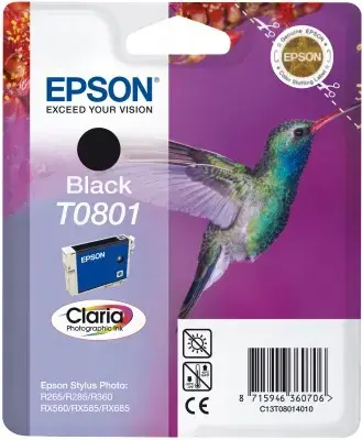 Cartus cerneala Epson T0801 (Negru)