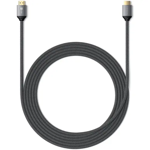 Cabllu HDMI Satechi 8K Ultra HD High 2m, impletit, Negru