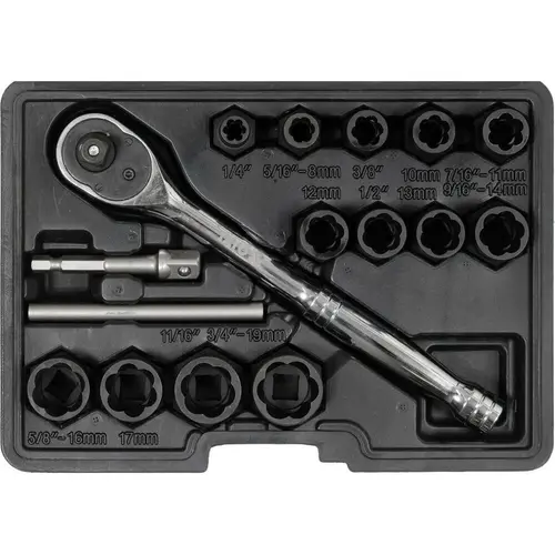 Set Extractor surub Yato YT-05897, 16buc