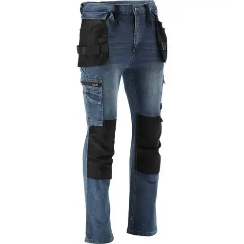Pantaloni de lucru Yato YT-79053, jeans, bumbac, rezistent, L-XL