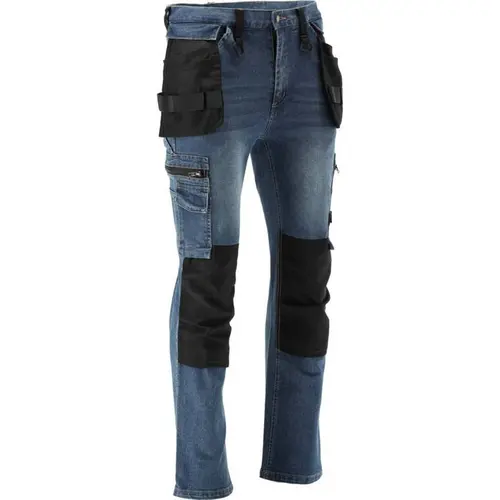 Pantaloni de lucru Yato YT-79053, jeans, bumbac, rezistent, L-XL