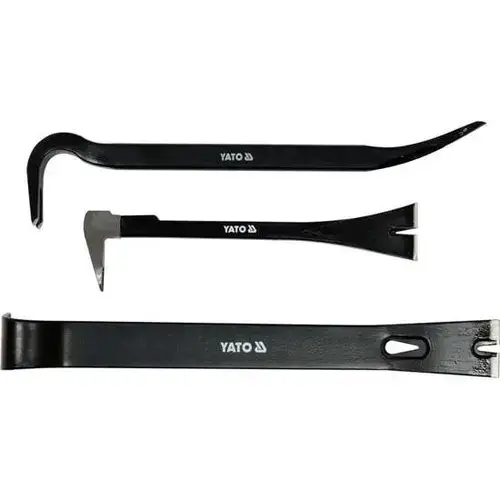 Set 3 rangi cu extractoare Yato YT-47303, Negru