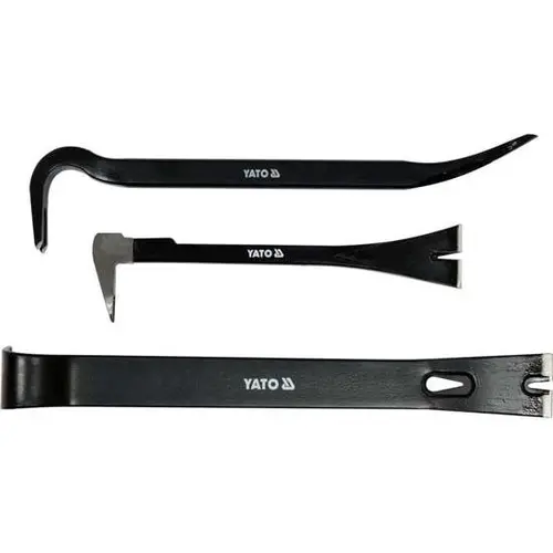 Set 3 rangi cu extractoare Yato YT-47303, Negru