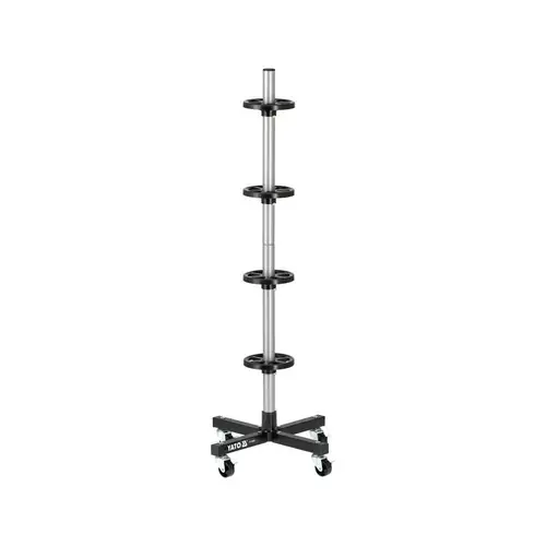 Suport auto Yato YT-55691 pentru 4 roti, 100 kg, 225 mm, metalic, pliabil