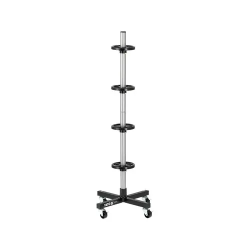 Suport auto Yato YT-55691 pentru 4 roti, 100 kg, 225 mm, metalic, pliabil