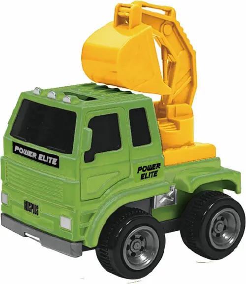 Masinuta Excavator CEVODLE, 1/43, 10cm, Verde
