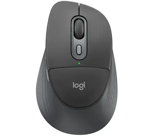 Mouse Wireless Logitech Signature Comfort Plus M850 L, Bluetooth BLE, 4000 DPI, 6 butoane/4 programabile, Logi Options+, Logi Tune (Negru)