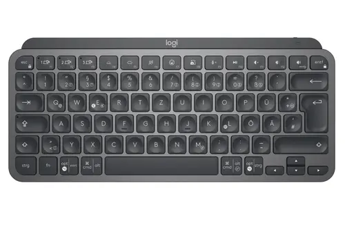 Tastatura Wireless LOGITECH MX Keys Mini Minimalist, Illuminata, Layout UK (Negru)