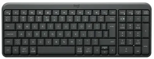 Tastatura Wireless Logitech K250, Bluetooth, Layout US International (Gri)